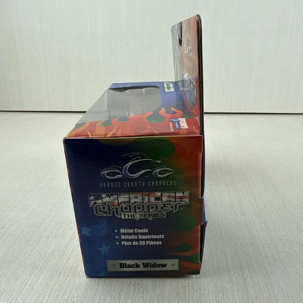 American Chopper The Series Orange County Choppers Black Widow Die-Cast 1:18